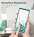 SURITCH Case for Galaxy S9, [Built-in Screen Protector] Hybrid Full-Body Protection Shockproof Rugged Bumper Soft Silicone Protective Cover for Samsung Galaxy S9 5.8 Inch (Green Marble)