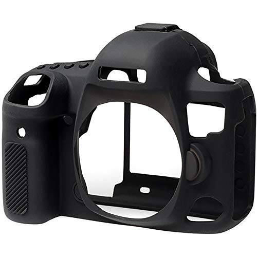 Image of Canon 5D Mark IV Camera Case, Professional Silicone Rubber Camera Case Cover Detachable Protective for Canon 5D Mark IV - Black