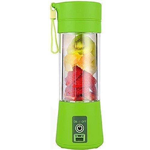 Milford Portable Electric USB Juice Maker Juicer Blender Bottle,Grinder Mixer,4 Blades Rechargeable Bottle (Multi) (Multi)