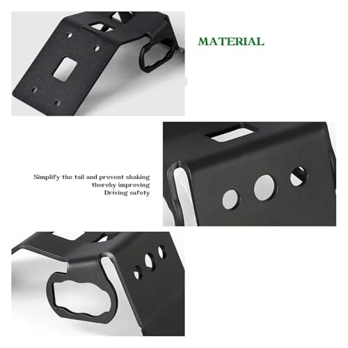 Support plaque d'immatriculation garde-boue arrière moto Ninja 1100SX 2024 2025