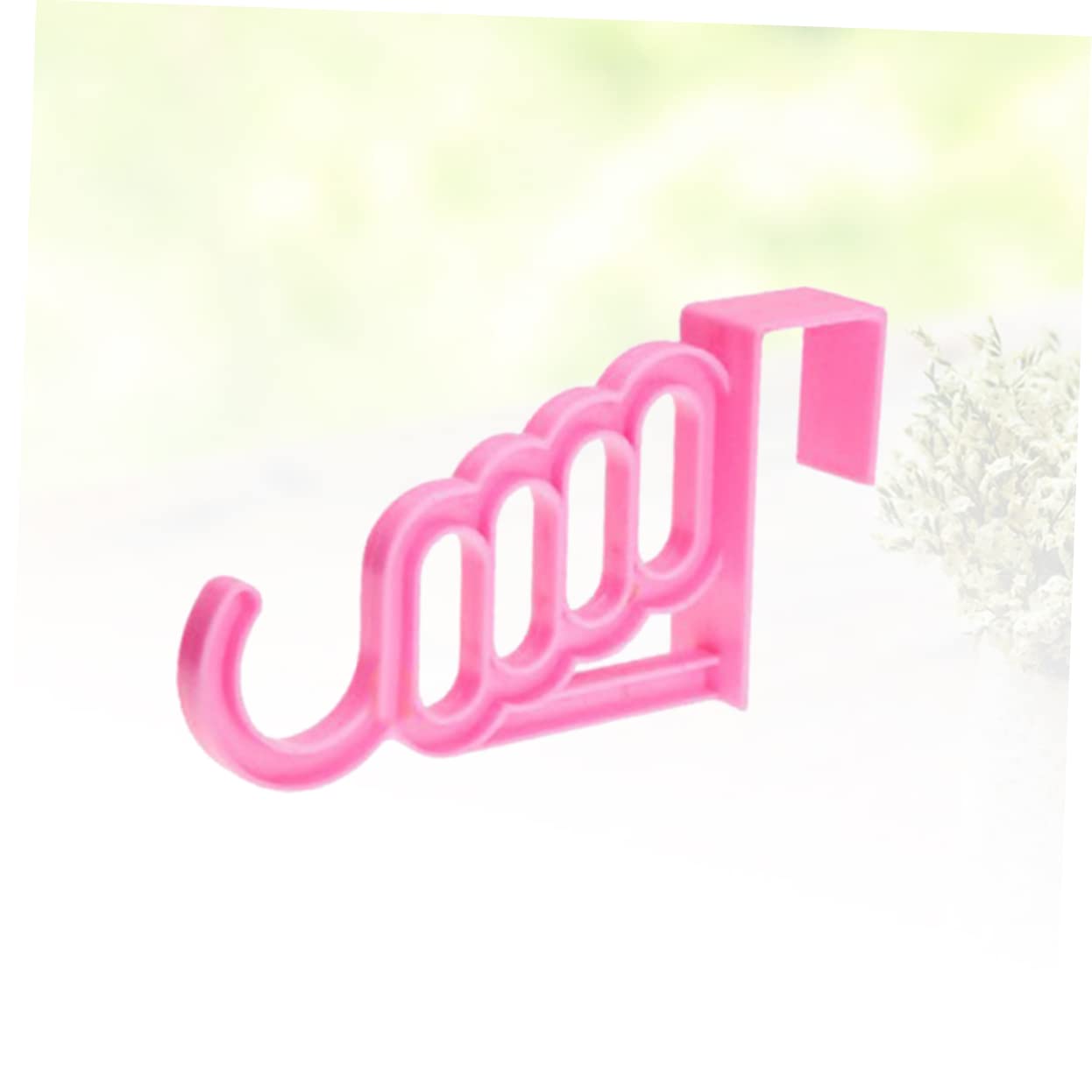 LYGXWJFC Perchero para Colgar Ropa sobre la Puerta Perchero de plástico Ganchos de plástico para Colgar Ganchos Traseros para Puerta Colgador Trasero para Puerta Perchero para Colgar detrás de la