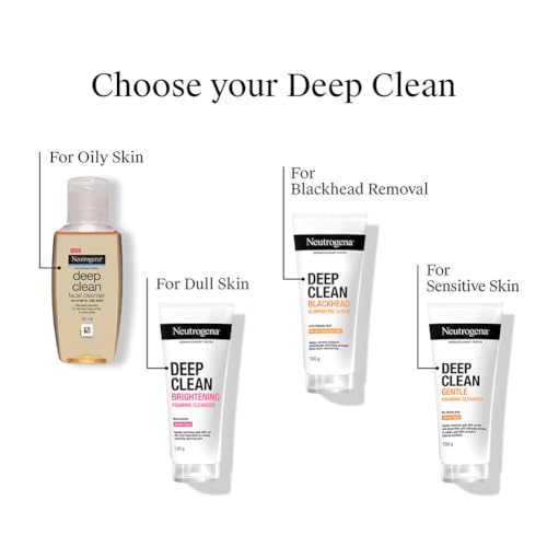 Image of Neutrogena Deep Clean Facial Cleanser, 50ml