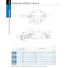 Original New PMI Linear Guides MSR35LE,MSR35,Height 41.5mm,Width 100mm,Length 153.5mm,Combination Height 48mm,Blocks Rails Slider Bearings Carriage Guideway Motion Control
