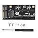 Produktbild Tonysa SSD zu SATA Adapterkarte, 20 + 6Pin SSD zu SATA 2.5 Riser Card Festplatten Extender Converter Plug & Play
