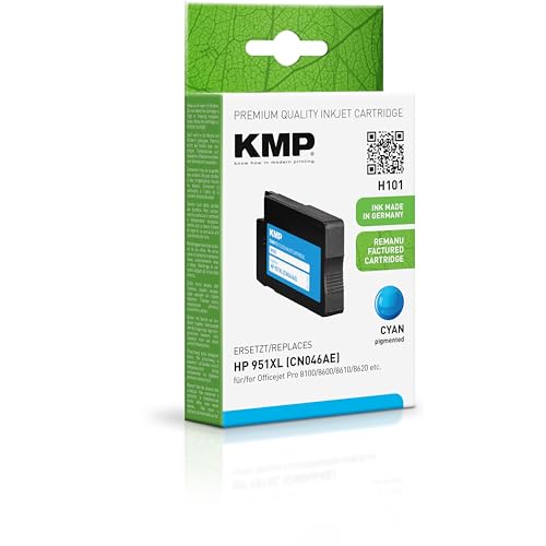 KMP H101 /1723,4003 Cartouche d'encre Bleu
