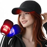 Haarwachstum Cap - Rotem und Blauem Licht Bestrahlung, erhöht die Aktivität der Haarfollikel, Haarpflege Anti-Haarausfall