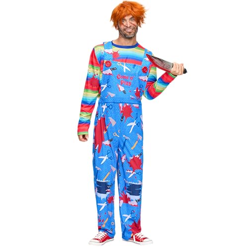 Spooktacular Creations Men Killer Doll Costume thumb #2