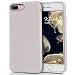 MILPROX Silicone Case, Pretty Series Liquid Silicone Gel Rubber, Shockproof Case with Microfiber Cloth Lining Cushion for iPhone 7 Plus/8 Plus - Light Purple
