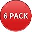 Red (6 Pack) Red (6 Pack)