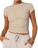 Breathable Cotton Material: Crafted from high-quality cotton, these cute shirts offer comfort and breathability, perfect for summer tops and essential wear in any wardrobe. Chic Y2K Design: Embrace Y2K fashion trends with these cute baby tees, featur...
