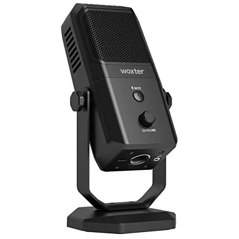 Woxter Mic Studio 100 Pro - Micrófono de Condensador con trípode Ajustable Cover