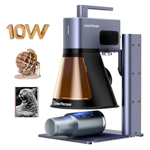 LaserPecker Máquina a laser de diodo LP2 Plus (básica) de 10 W, m...