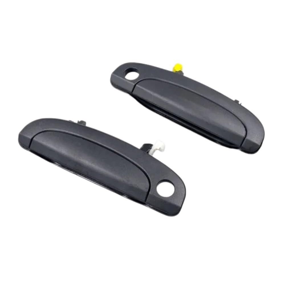 Poignée extérieure de porte en plastique noire robuste Hyundai Getz