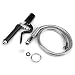 Zerodis Commercial Dishwasher Hose High Pressure Flexible Hose Brass Rinse Faucet Handheld Sink Tap Spray Head Dishwasher for Restaurant Hotel