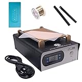 JUYU LCD Screen Separator Machine Touch Screen Glass Removal Cell Phone LCD Glass Plate Build-in Pump Vacuum Repair LCD Screen for Smart Mobile Phone 7 Inch and Below