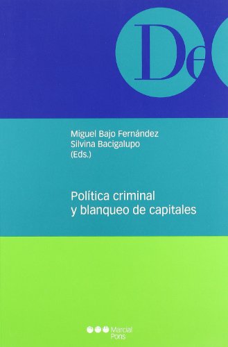 Portada de Política criminal y blanqueo de capitales