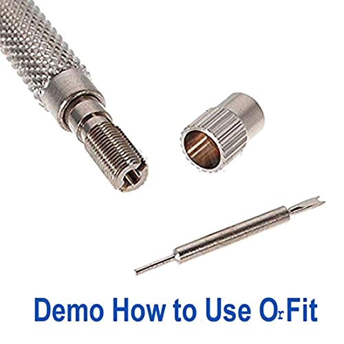 Image of DIY Crafts 8 Pcs, Only Extra Pins for Pin Remover, Watch Band Adjustment Strap Link Pin Remover Extra Pins Watch Band Sizing Tool Compatibl (8 Pcs, Only Extra Pins for Pin Remover)