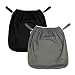 ALVABABY Reusable Diaper Pail Liner for Cloth Diaper,Laundry,Kitchen Garbage Cans (Black Grey, Small Size：5 Gallon) LLS-B2629-US