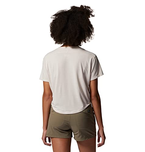 Mountain Hardwear Women's Standard Trek N Go Ss, White Sprite, Small #TOP1