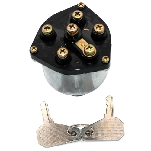 Interruptor de llave de arranque 9-82710045-0 con cable de 6 terminales para excavadora 1600 LX100 6