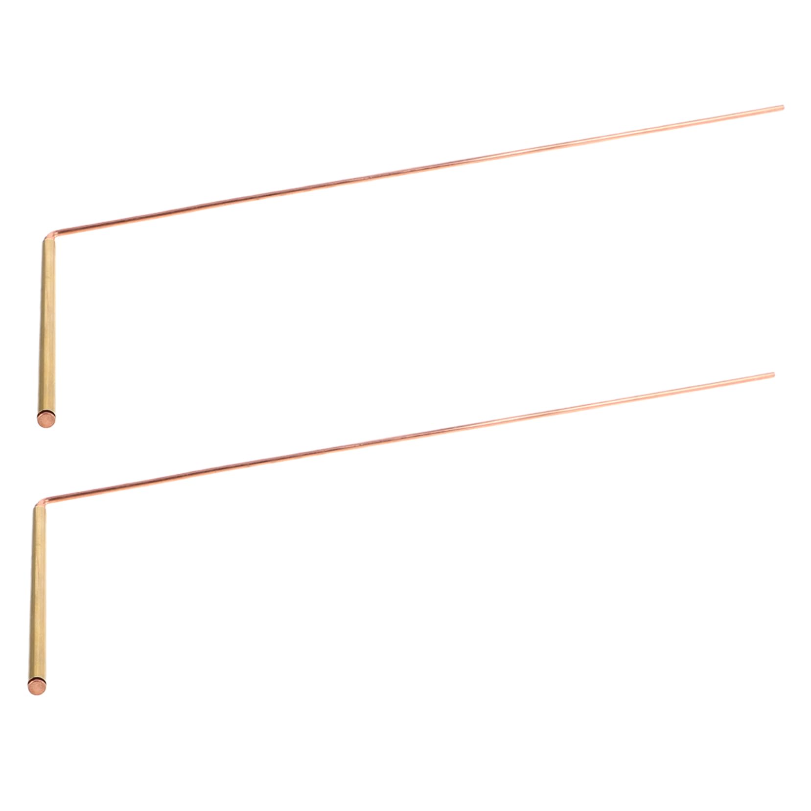 Alipis 2 Pcs Brass Dowsing Sticks Versatile Tool for Water Metal and Item Detection