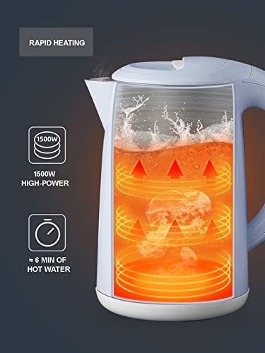 Bouilloire électrique design Wisdom avec contrôle de température LED