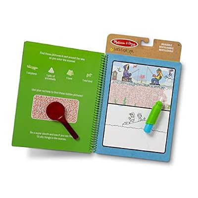 Melissa & Doug 40821 Let's Explore Deluxe Water Reveal pad-Outdoor Adventure | Pretend Play | 5+ | Gift for Boy or Girl