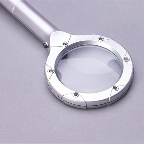 Loupes avec 6 phares pour artisans lecture hobby format 4X - 4