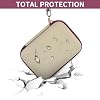 PAIYULE Travel Case Compatible with RG353V/ RG353VS/ R36S Retro Handheld Game Console, Handheld Emulator Storage Holder Organizer, Android Game Console Carrying Bag (Box Only) (Beige)