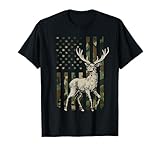 Deer Hunting Art for Men Women Wildlife Hunter Deer Hunting T-Shirt