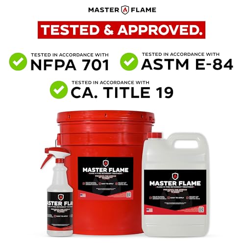 Master Flame ignifuge solution contre la propagation du feu de 3,8 l - 6