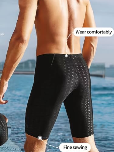 1pc Men's Swim Shorts Swim Trunks, Quick-Dry, High-Elasticity Polyester/Spandex - Breathable, Comfortable for Surfing4