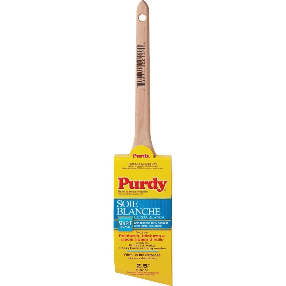 Purdy White Bristle Paint Brush - Smooth Finish -6