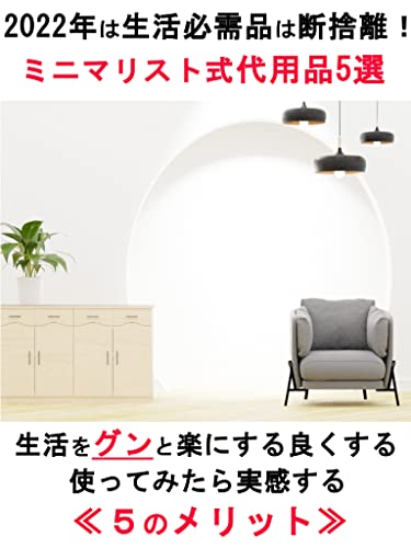 22年は生活必需品は断捨離 ミニマリスト式代用品5選 節約 シンプルライフ シンプルルール 貯金 持たない暮らし 節約ミニマリストmikyan みきゃん 鷲見剣 ショッピング 商取引 Kindleストア Amazon
