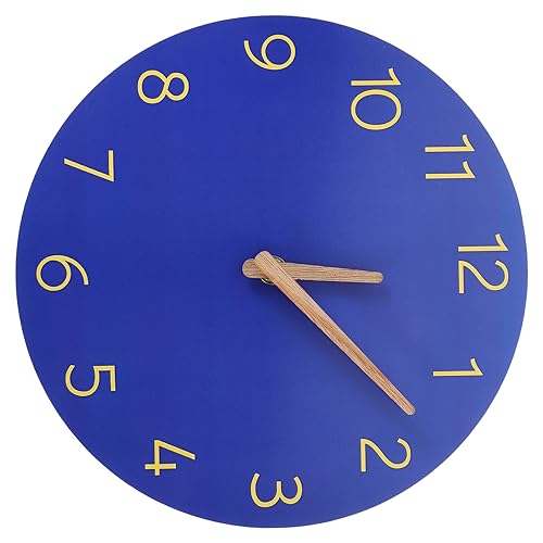 Levemolo Living Room Decor Wall Clock Mute Clock for Bedroom Simple Style Decor