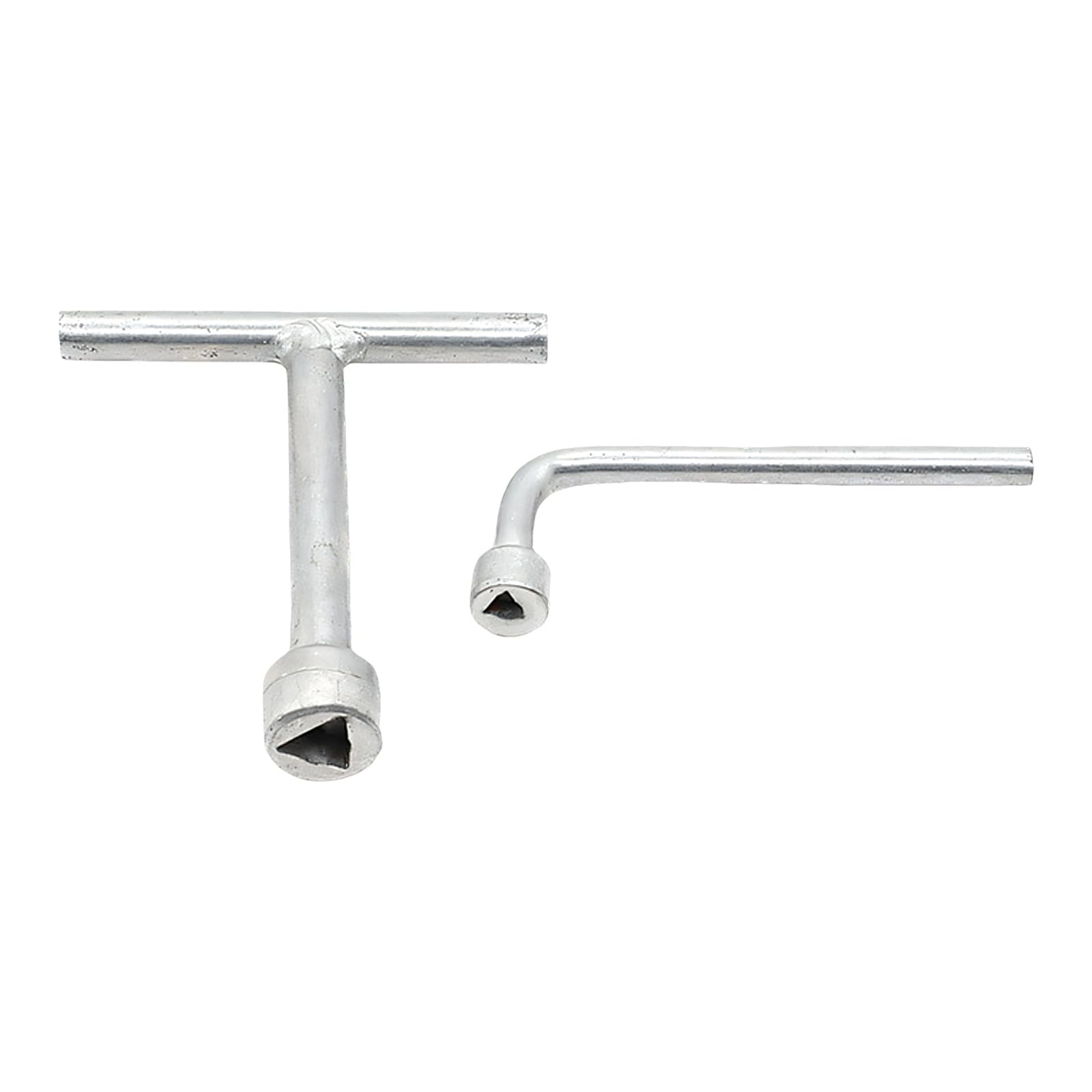 Kaccde Ergonomic Handle Metal Construction Triangular Head Wrenches With 2 Size For Elevator Lift Door Bolt Tightening Triangular Spanner