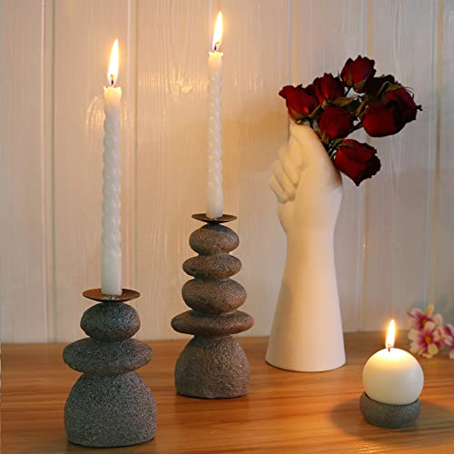 Bangbangda ZG004 Rock Cairns Candle Holder thumb #3