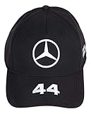 100 % Recyceltes Polyester Official Formula one - Mercedes-AMG Petronas Motorsport 2020 - Lewis Hamilton Baseballkappe - Schwarz