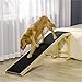 Zefvkip Dog Ramp for Bed, Pet Ramp for Dogs with Non-Slip Carpet and Top Platform, 74