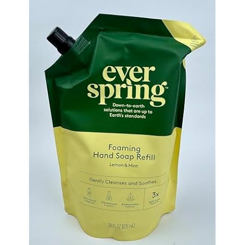 Everspring Lemon & Mint Foaming Hand Soap Refill, 32 fl oz Cover