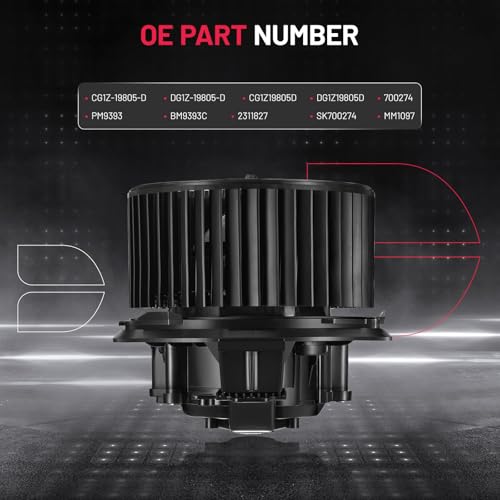Image of BDFHYK AC Heater Blower Motor Fan 700274 Compatible with Lincoln 2012-2016 MKS 2012-2019 MKT,for 2012-2019 Explorer 2013-2019 Flex 2012-2019 Taurus,HVAC Blower Motor Assembly Replacement for PM9393