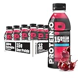 Protein2o Low-Calorie Protein Infused Water, 15g Whey Protein Isolate, Wild Cherry (16.9 Ounce, Pack of 12)
