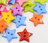 botones estrellas militares Material de los botones: plástico