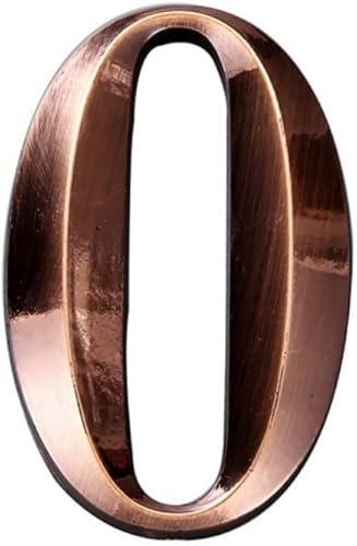 Miniatura 6 de Números de casa para puertas 3D, números de buzón de 3 pulgadas, números del 0 al 9, autoadhesivos, números de puerta de casa, dirección de calle de