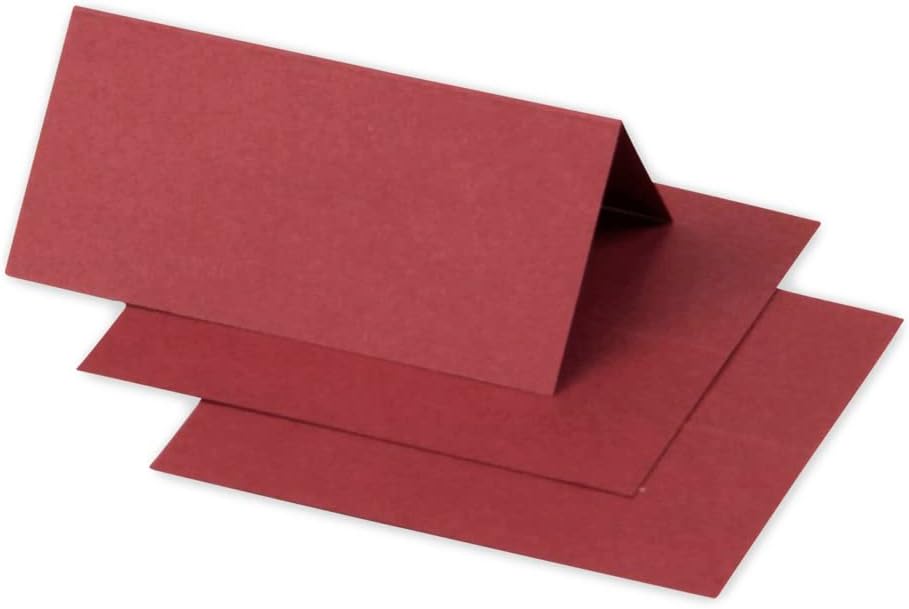 Clairefontaine Pollen Pack of 25 – Ref 75080 °C Laser 8x8,5 cm, Burgundy