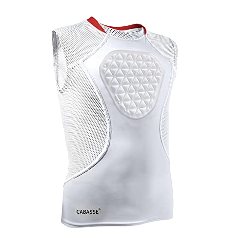 Cabasse Youth Chest Protector, Heart-Guard/Sternum Protection Shirt for Baseball, Football, T Ball, Lacrosse & Goalies
