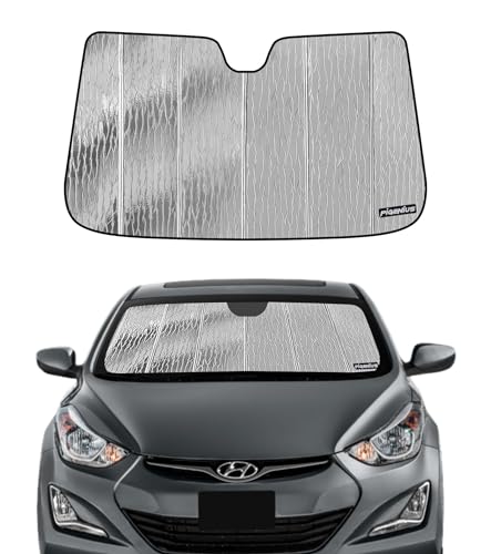 Pigenius Windshield Sunshade for Hyundai Elantra 2011-2016 Elantra Coupe 2013-2014, Reversible...