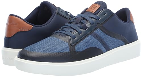 Image of Cole Haan Mens Grand Crosscourt Suede Low Top Lace Up Fashion Sneakers