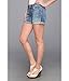 7 For All Mankind Women's Slouchy Mid Roll-Up Denim Short