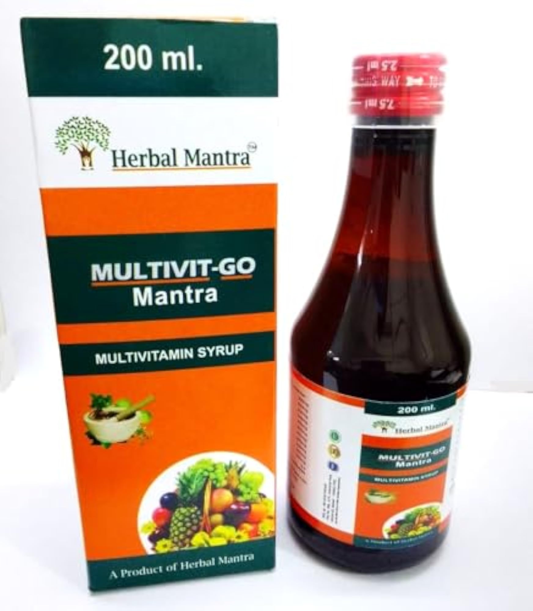 MULTIVI-GO Mantra Multivitamin Syrup for Energy & Immunity